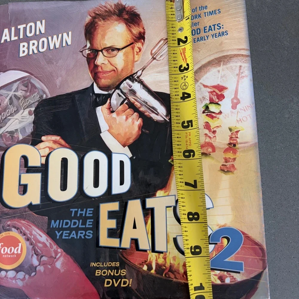 Alton Brown Good Eats 2 The Middle Years Hardcover Cookbook